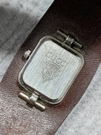 Vintage Gucci watch on wrist