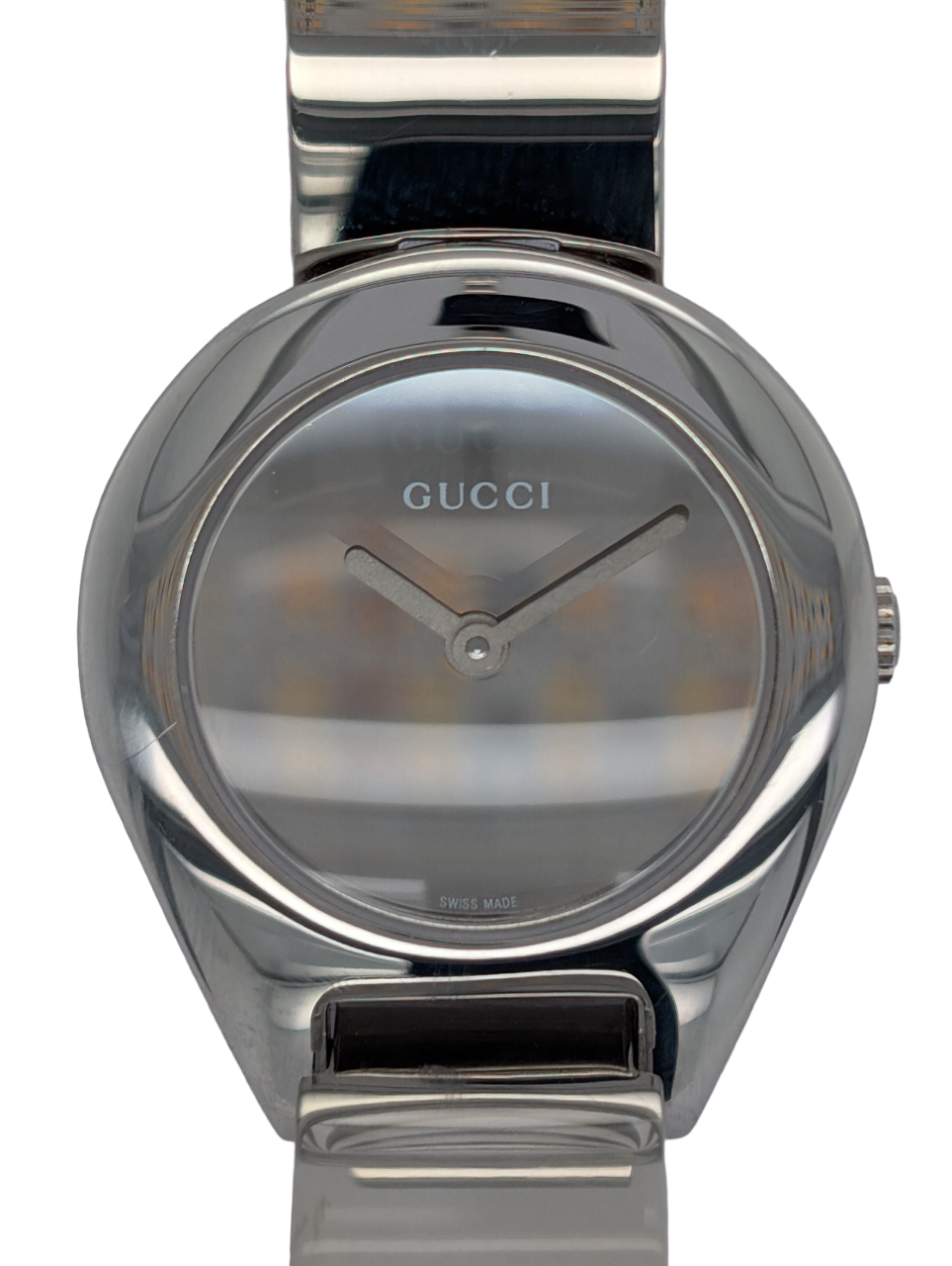 Gucci 6700L stainless steel ladies watch front view
