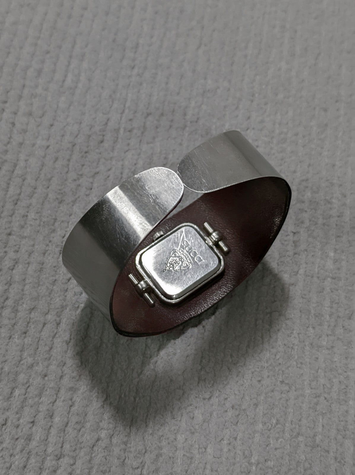 Vintage Gucci watch caseback